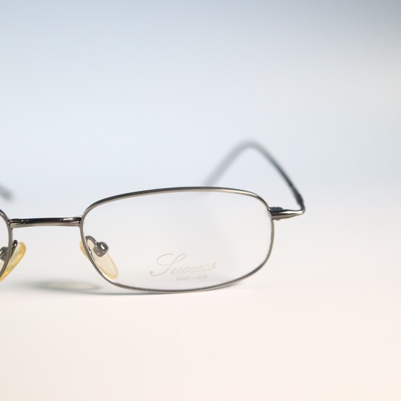 Success SS-207 Ant Silver slim frame eyeglasses eyewear 50-18 135 N6 - Picture 5 of 8